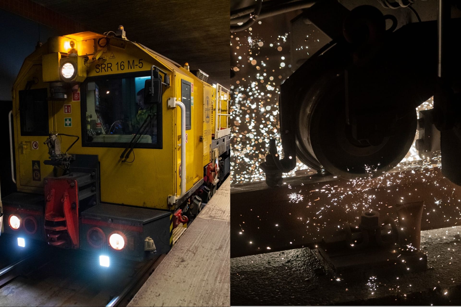 Dieser Spezialzug fährt wochenlang durch Nürnbergs Untergrund: Während der Arbeiten fallen reihenweise U-Bahnen – auf ganzen Streckenabschnitten – aus.