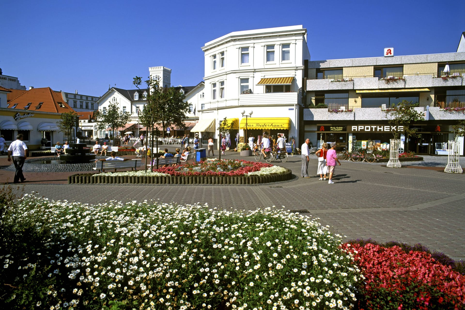 Innenstadt von Norderney (Archivfoto): Nach und nach "stirbt die Stadt aus", fürchten Touristen.