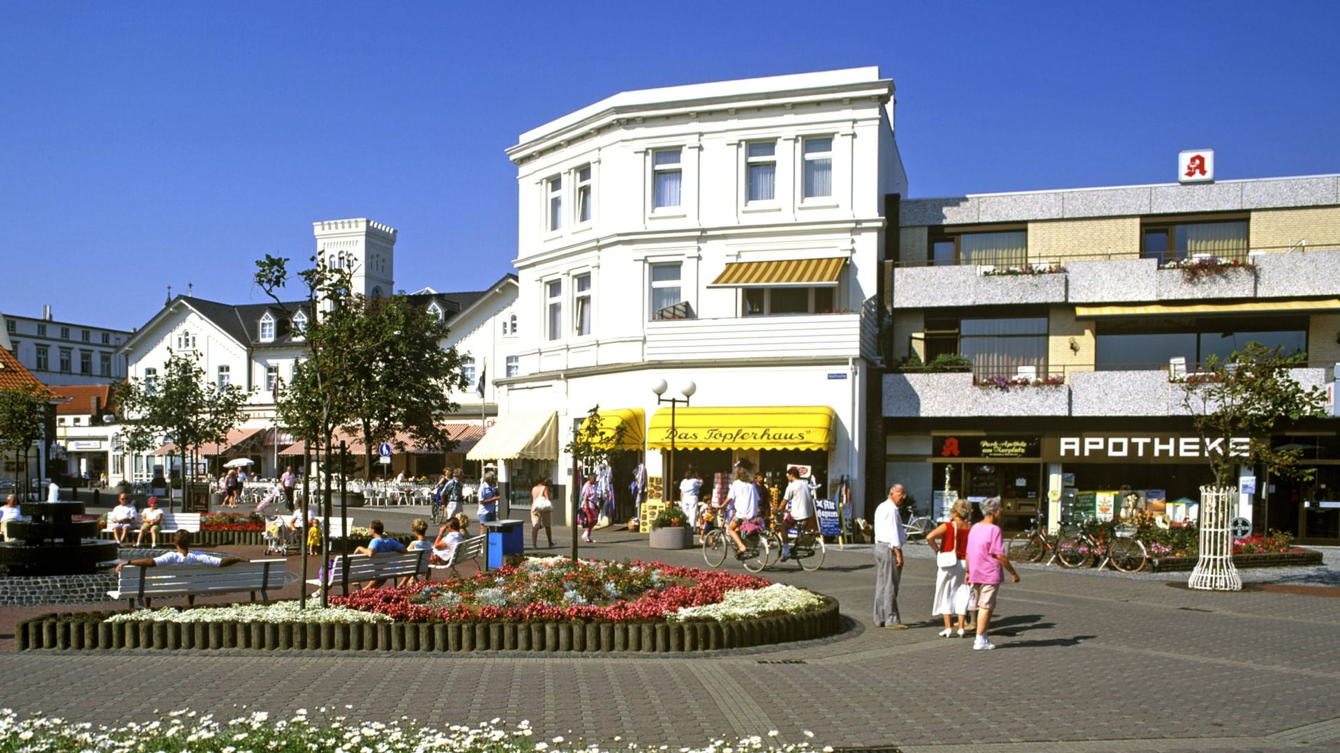 Innenstadt von Norderney (Archivfoto): Nach und nach "stirbt die Stadt aus", fürchten Touristen.