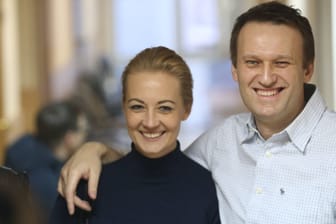 Julija und Alexej Nawalny: Das Paar ist seit 2020 verheiratet.
