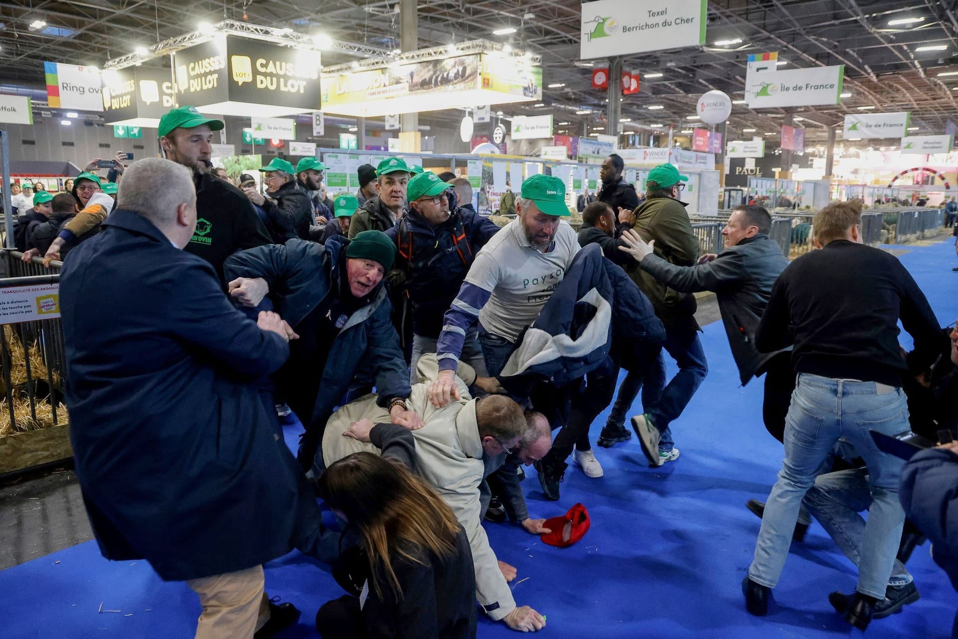 Landwirtschaftsmesse in Paris - Macron
