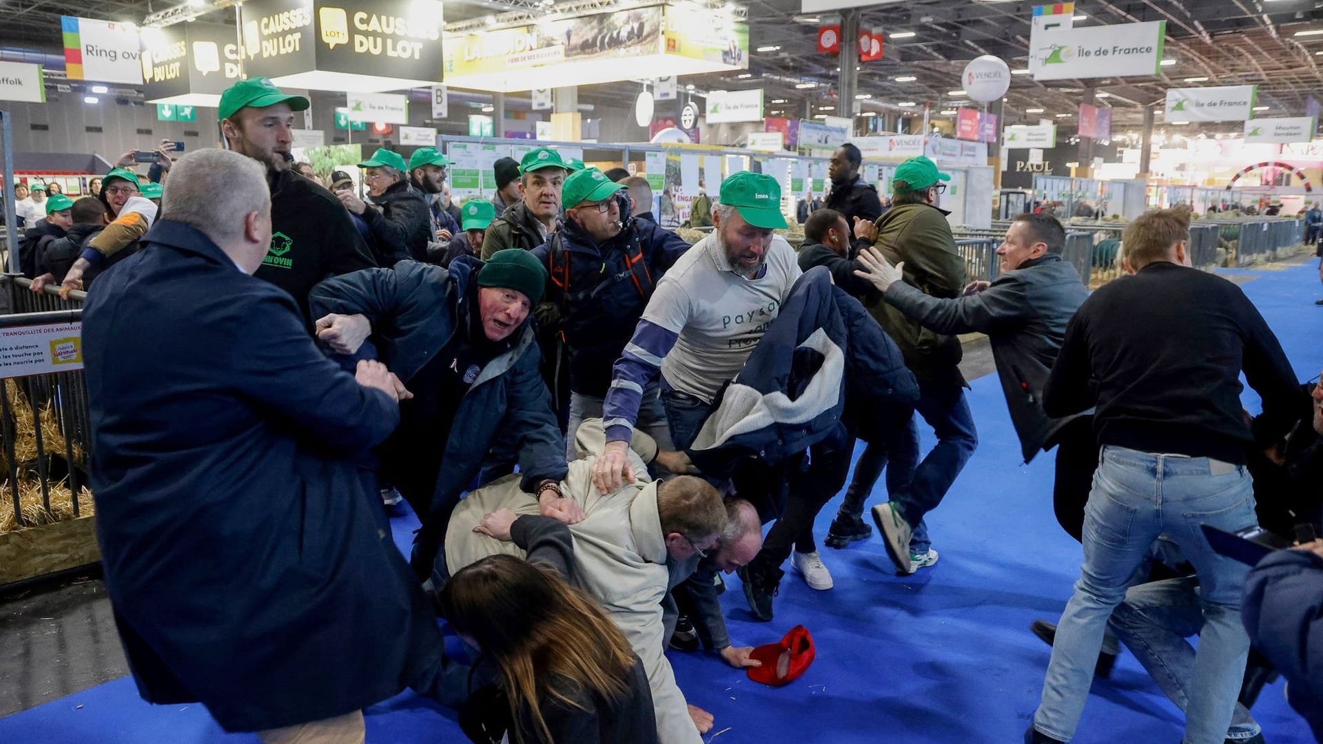 Landwirtschaftsmesse in Paris - Macron Landwirtschaftsmesse in Paris - Macron