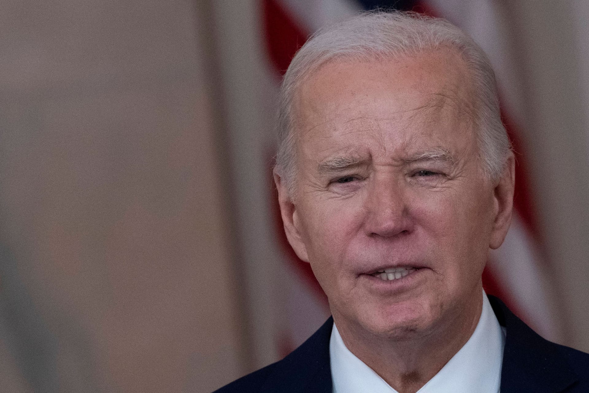 Joe Biden: Bereits im Oktober hatte der US-Präsident beim Kongress ein mehr als 100 Milliarden Dollar schweres Paket beantragt.