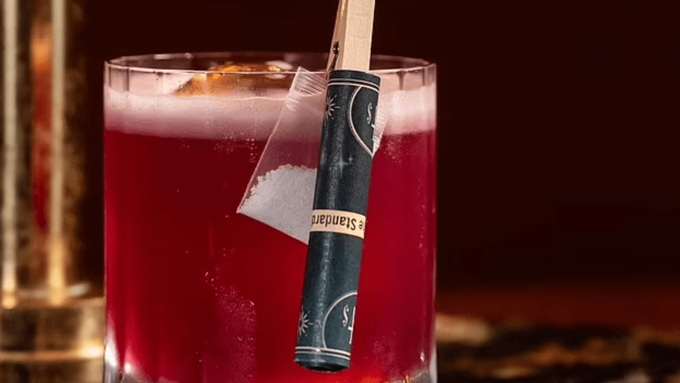 Der Cocktail "Belle Isle Bump": Das Getränk sorgt in den sozialen Medien für Aufregung.