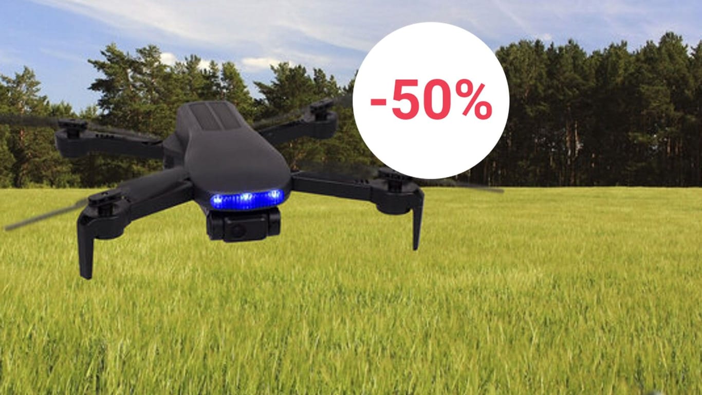 Wieder verfügbar: Aldi bietet günstige Drohne von Maginon mit fast 60 Prozent Rabatt an.