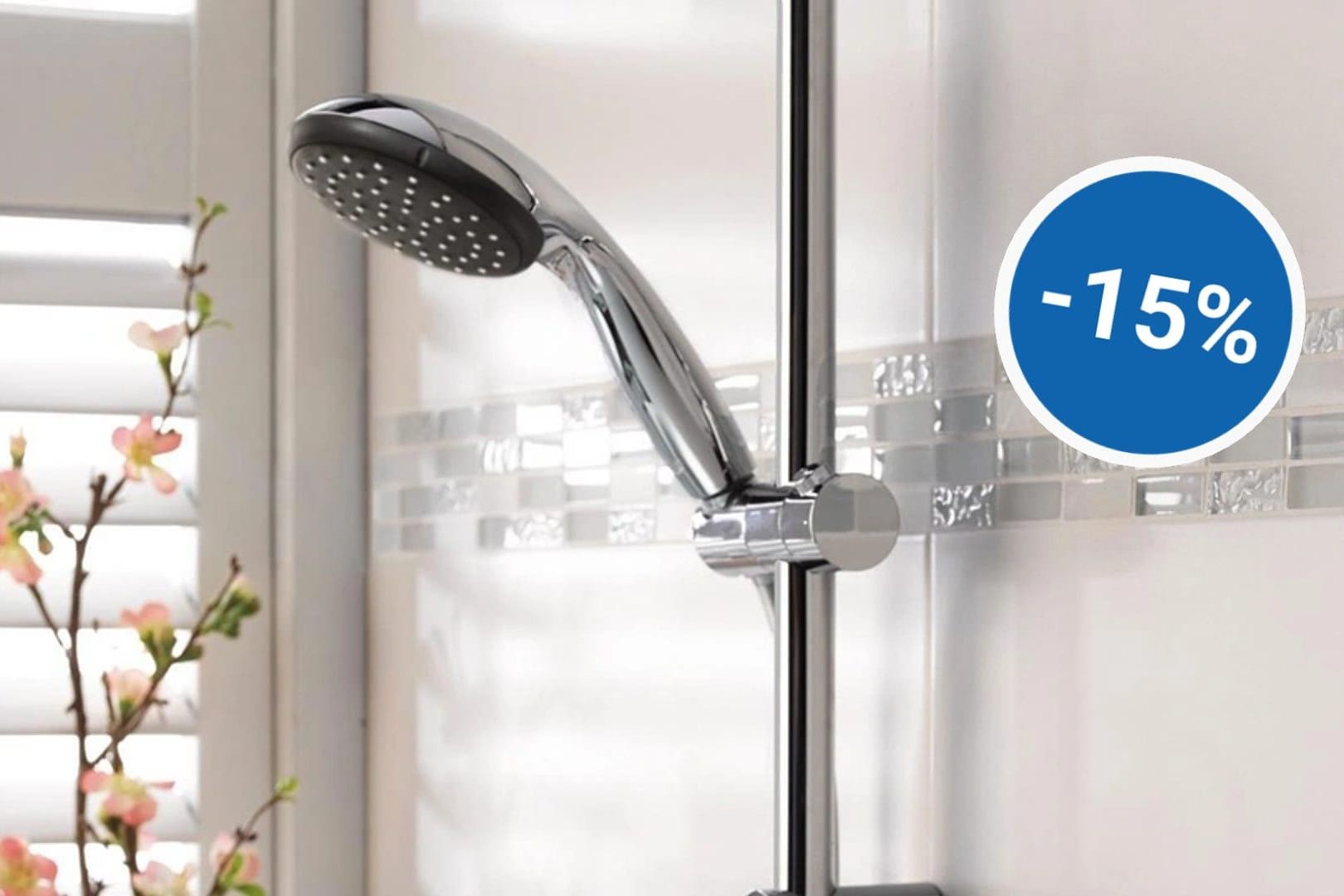 Der wassersparende Duschkopf von Grohe ist Testsieger der Stiftung Warentest und heute im Angebot erhältlich.