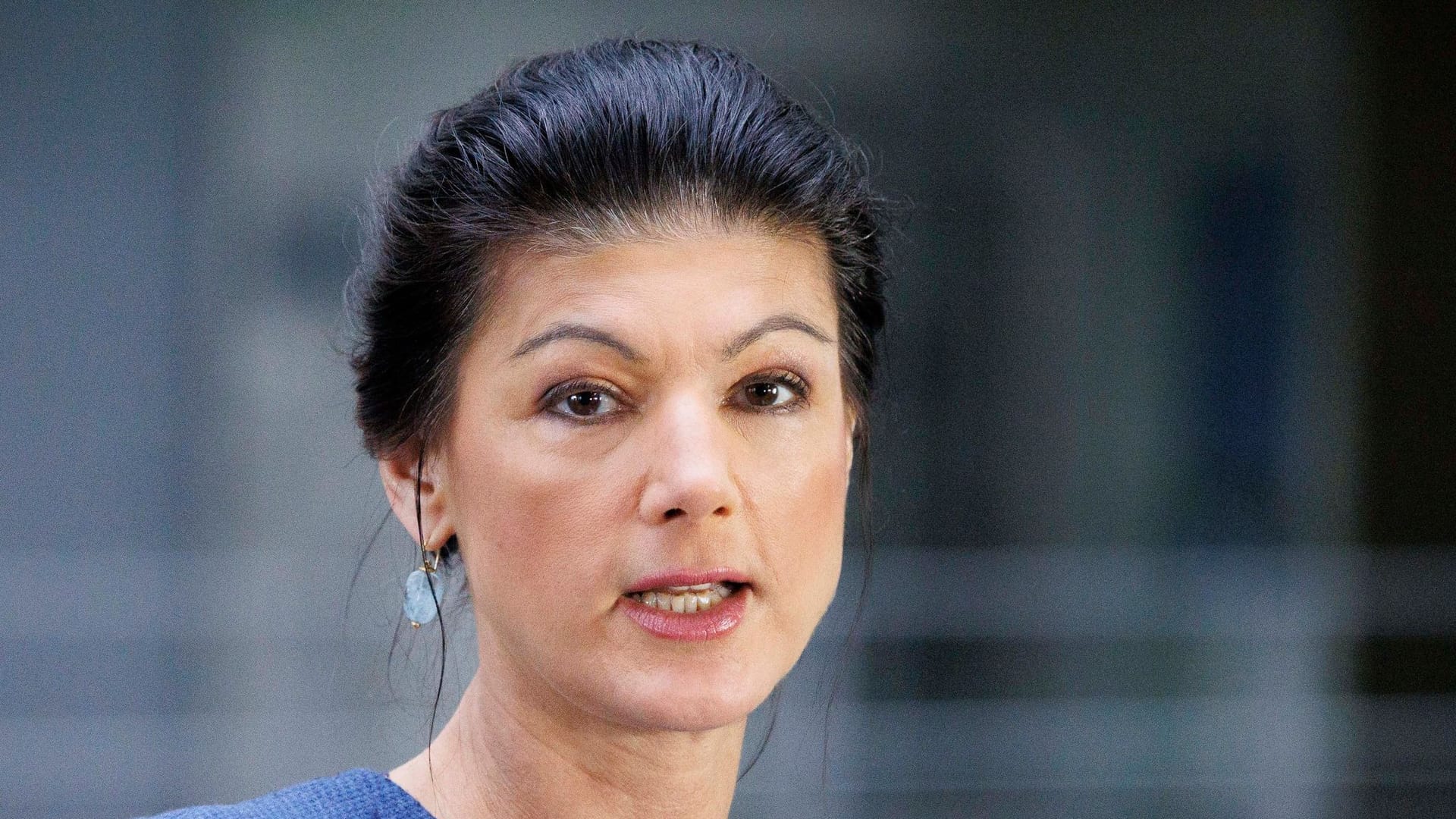 Sahra Wagenknecht (Archivbild) hat sich zum Thema Kanzlerkandidatur geäußert.