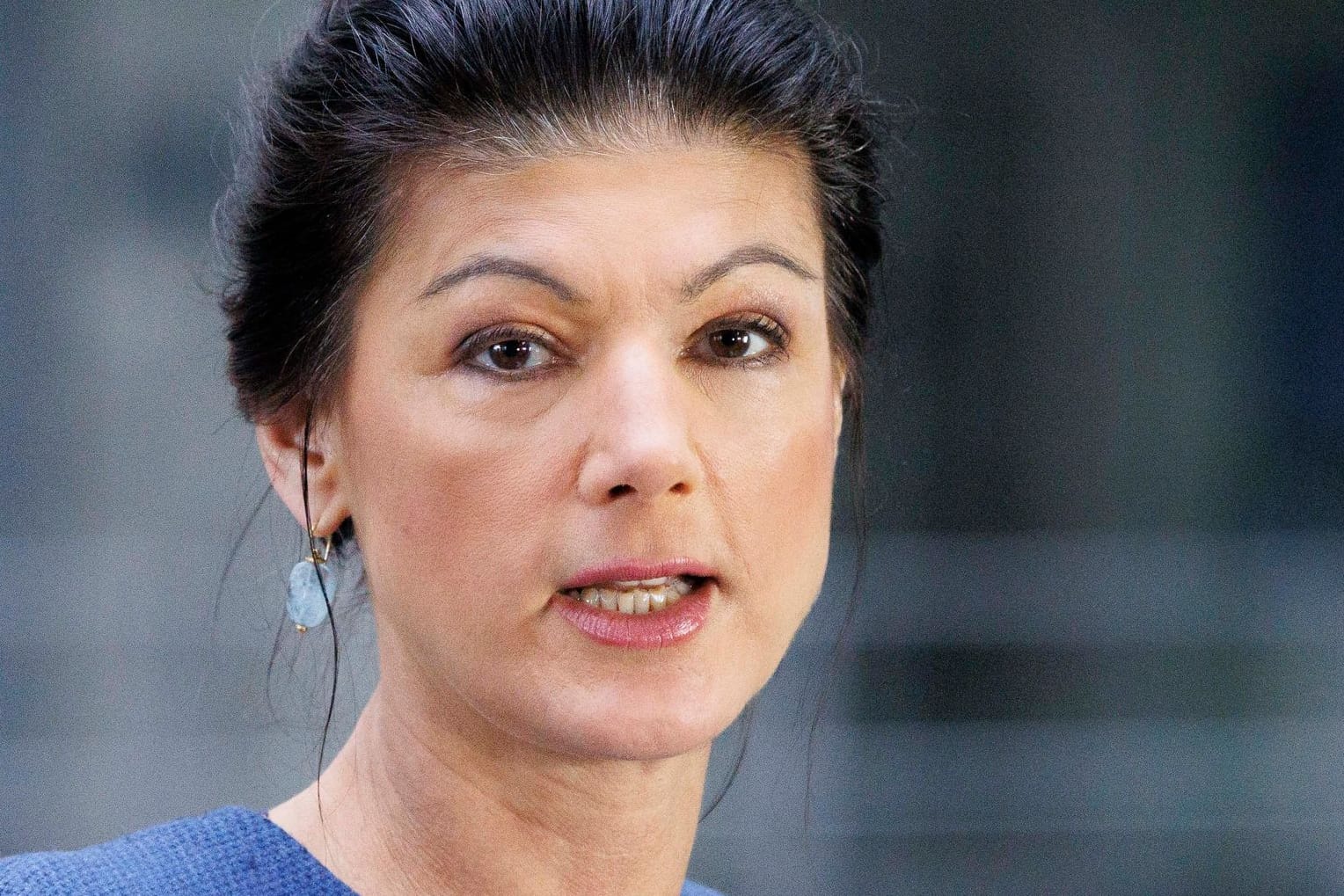 Sahra Wagenknecht (Archivbild) hat sich zum Thema Kanzlerkandidatur geäußert.