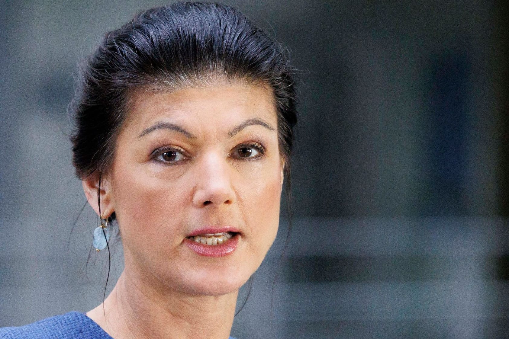 Sahra Wagenknecht (Archivbild) hat sich zum Thema Kanzlerkandidatur geäußert.