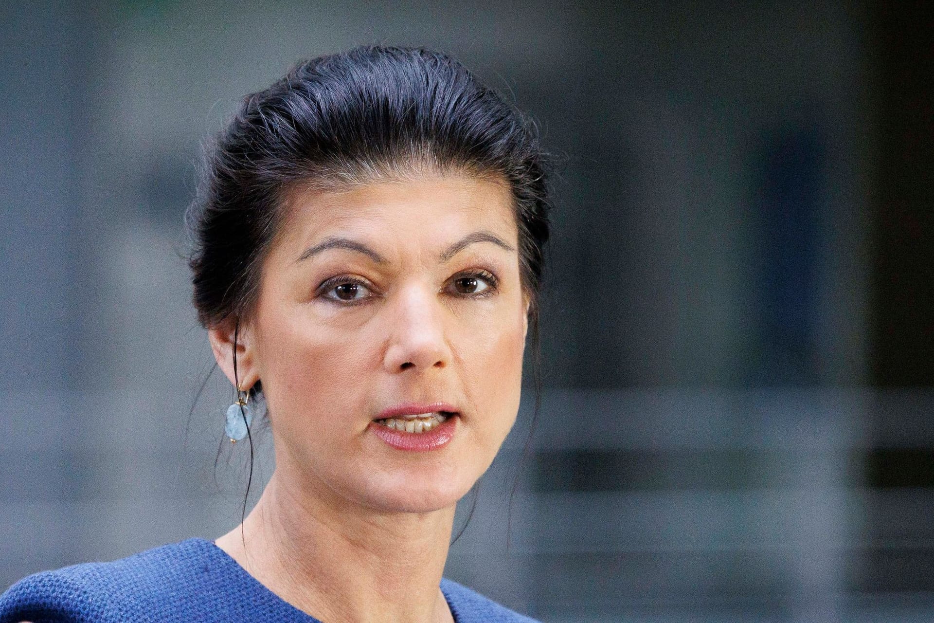 Sahra Wagenknecht (Archivbild) hat sich zum Thema Kanzlerkandidatur geäußert.