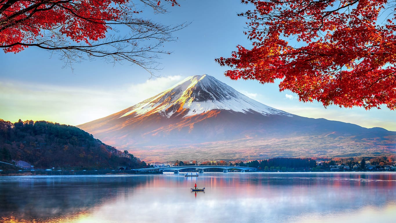 Die japanische Stadt Fujikawaguchiko liegt am Fuße des Mount Fuji. Sie hat es in die Top-10 der gastfreundlichsten Städte geschafft.