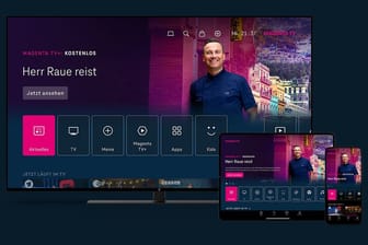Überarbeitete Benutzeroberfläche: Die Telekom hat ihren Streamingdienst MagentaTV neu gestaltet.