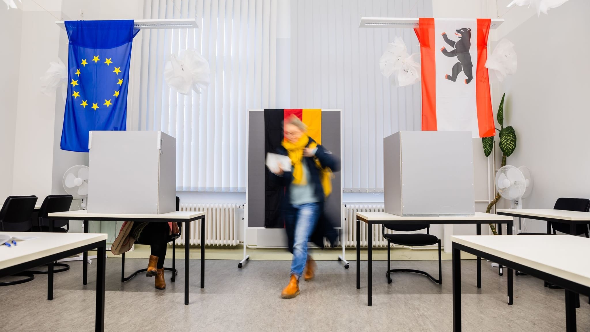 Teilwiederholung der Bundestagswahl: Geringere Beteiligung