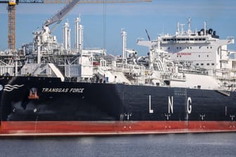 LNG Terminal-Schiff