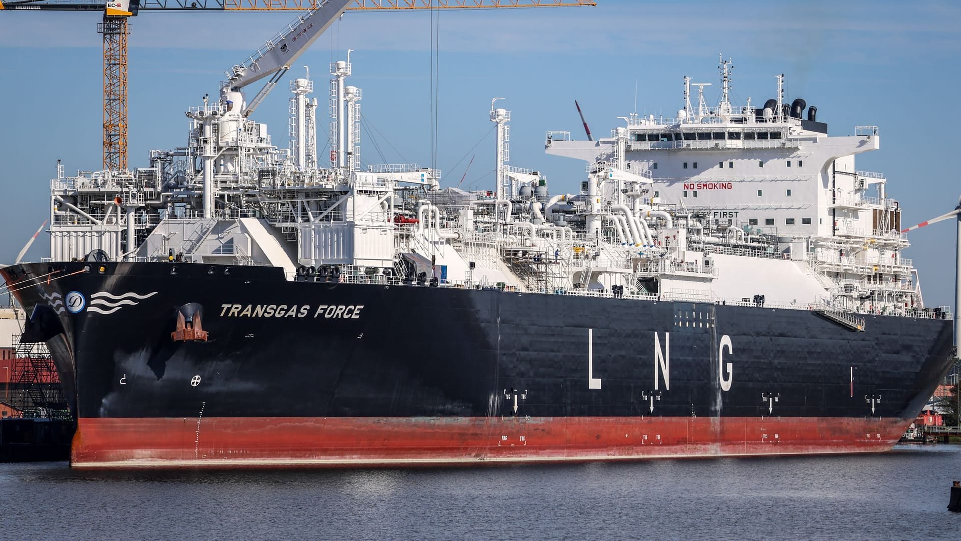 LNG Terminal-Schiff LNG Terminal-Schiff