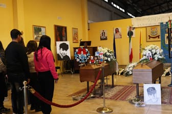 Beerdigung in Altavilla Milicia: Die beiden Brüder fielen einem Massaker zum Opfer.