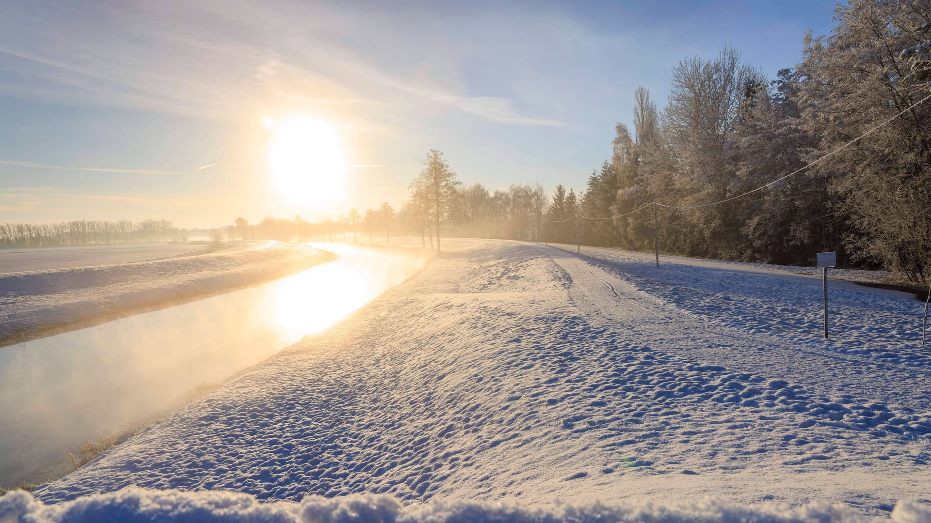 ´Winter im Spreewald: Dieser Winter war ungewöhnlich warm.