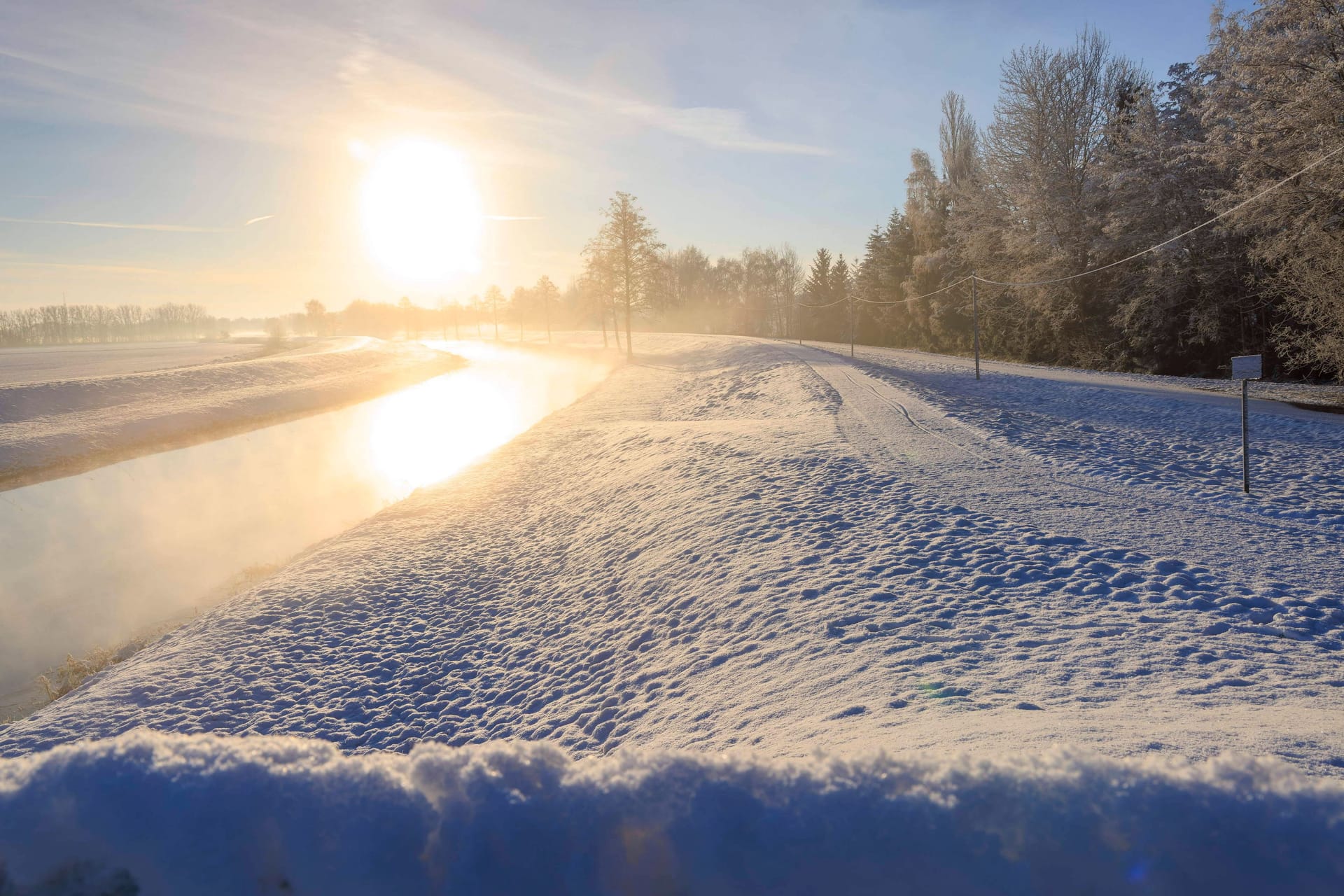 ´Winter im Spreewald: Dieser Winter war ungewöhnlich warm.