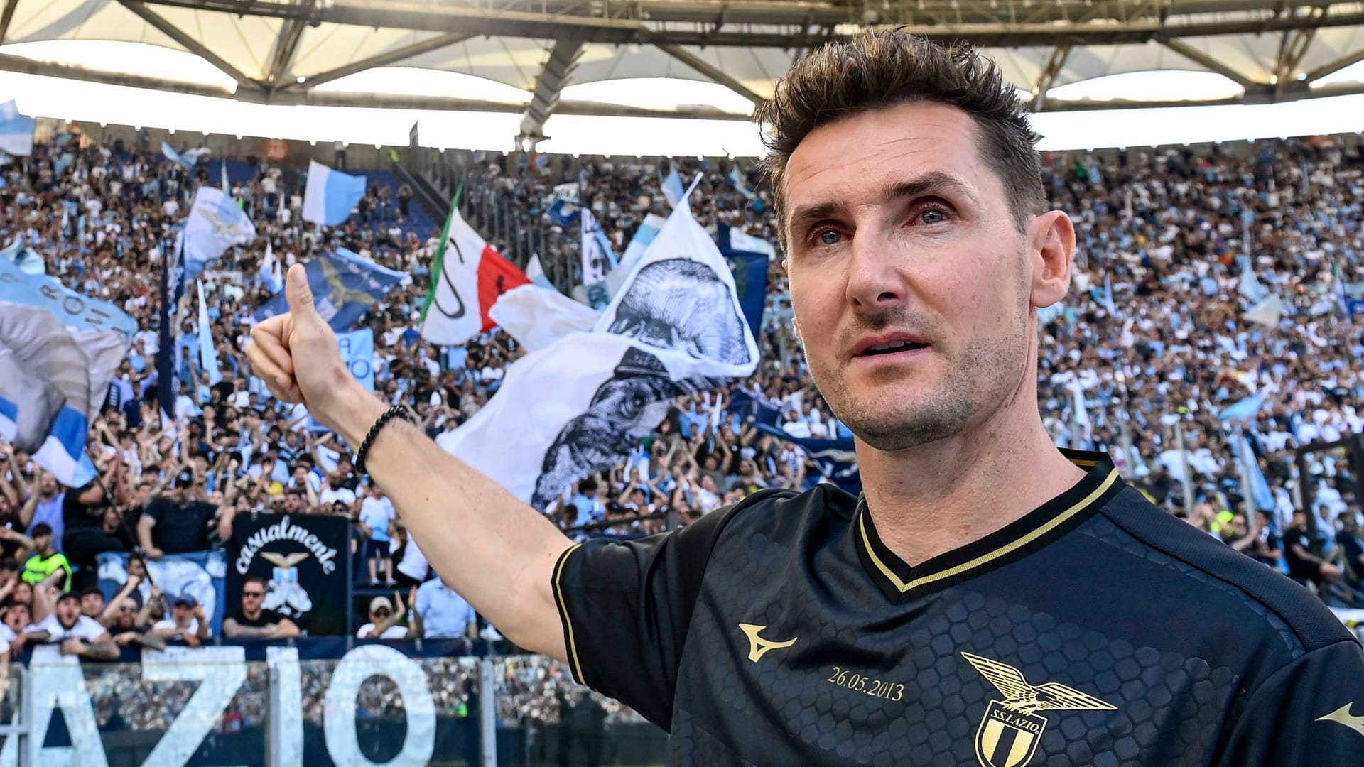 Miroslav Klose: Er verbrachte seine letzten aktiven Jahre in Rom.