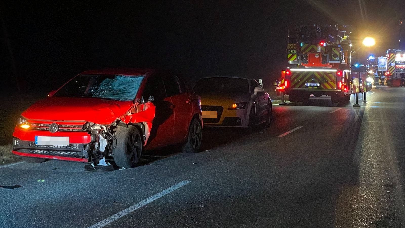 Unfallstelle in Weilerswist: In der Nacht erlag hier ein 20-Jähriger seinen Verletzungen.