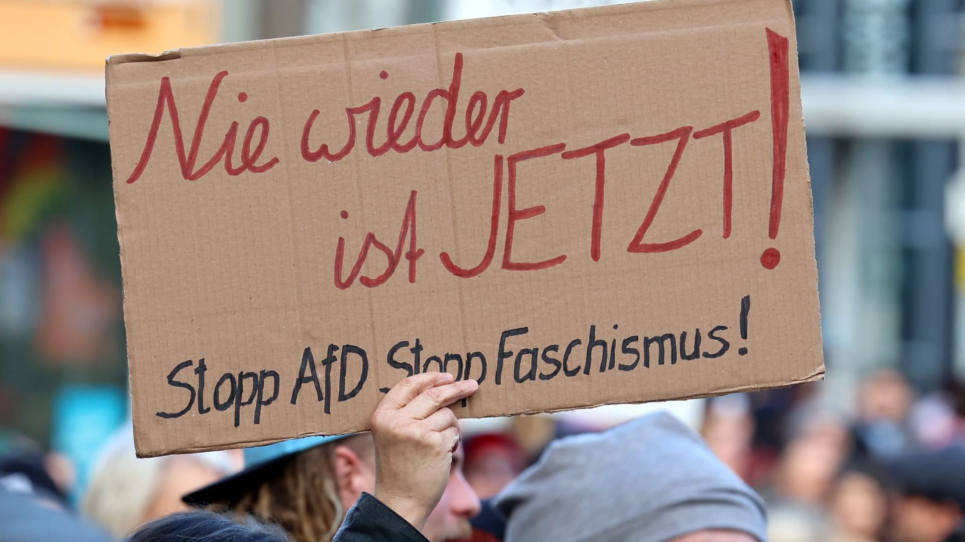 Demonstrationen gegen rechts in Magdeburg Demonstrationen gegen rechts in Magdeburg
