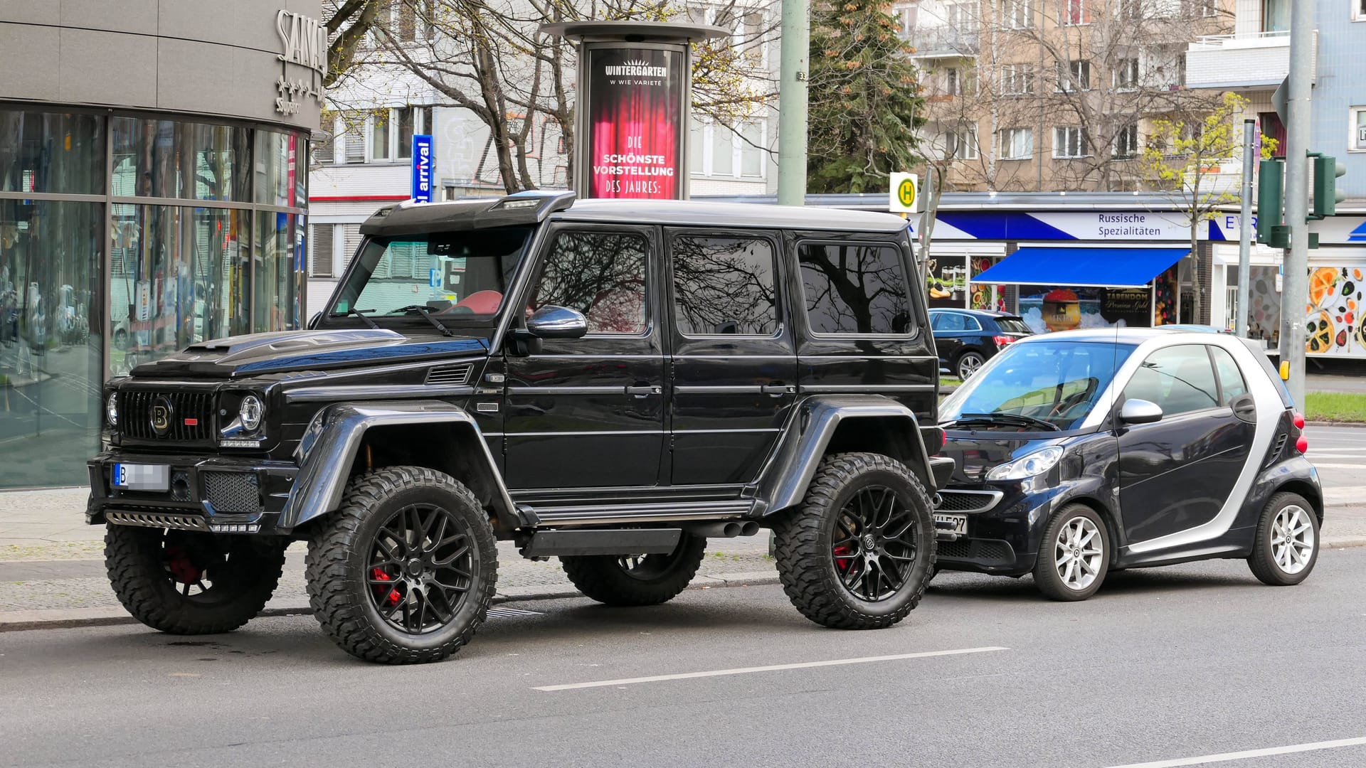 Mercedes und Smart in Berlin