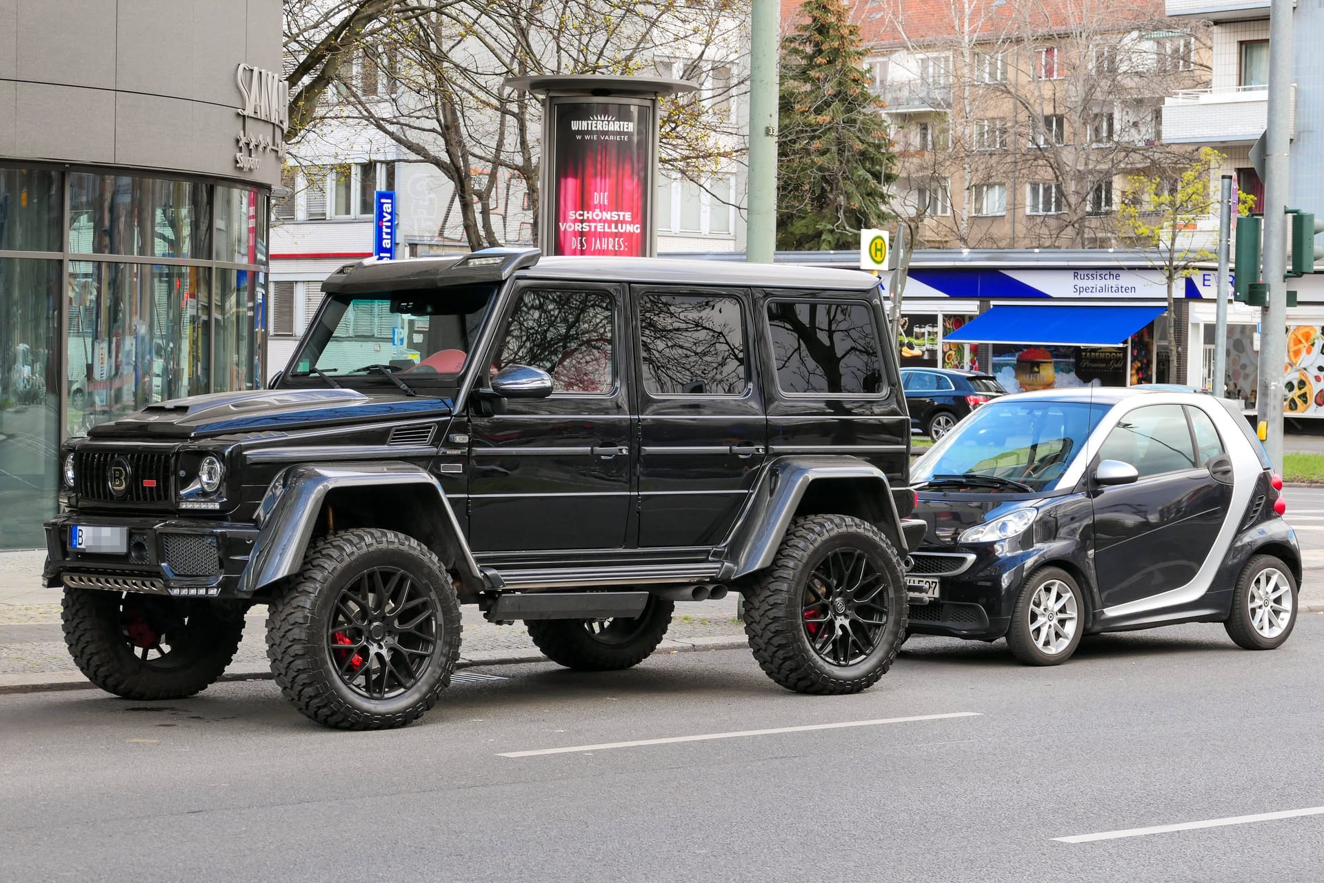 Mercedes und Smart in Berlin