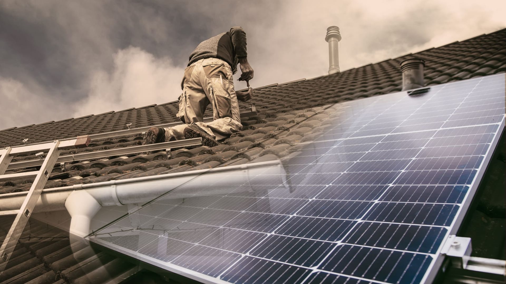 Solarpaneele: Auch die Ausrichtung der Paneele spielt bei der Effizienz eine wichtige Rolle.