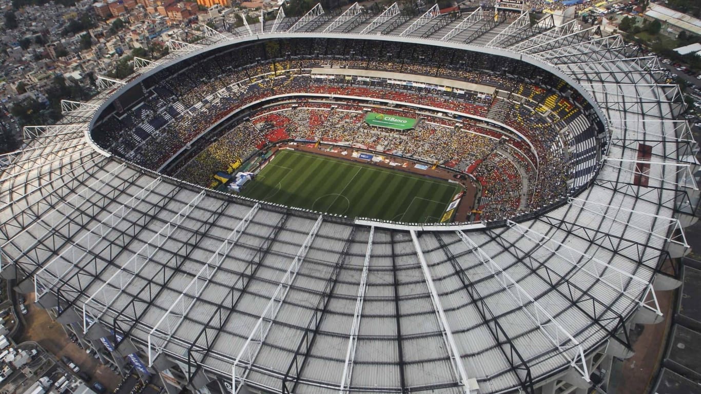 Das Azteken-Stadion in Mexiko: Das Eröffnungsspiel der WM 2026 wird dort stattfinden.