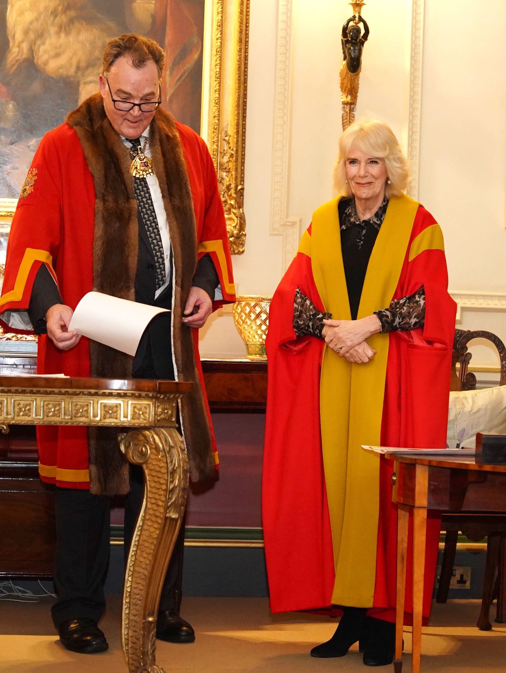 Königin Camilla wurde am Dienstag ein neuer Titel verliehen.