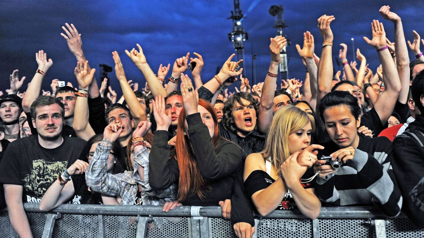 Seit Jahren bei Fans beliebt: Rock im Park 2024 findet auch in diesem Jahr in Nürnberg statt.