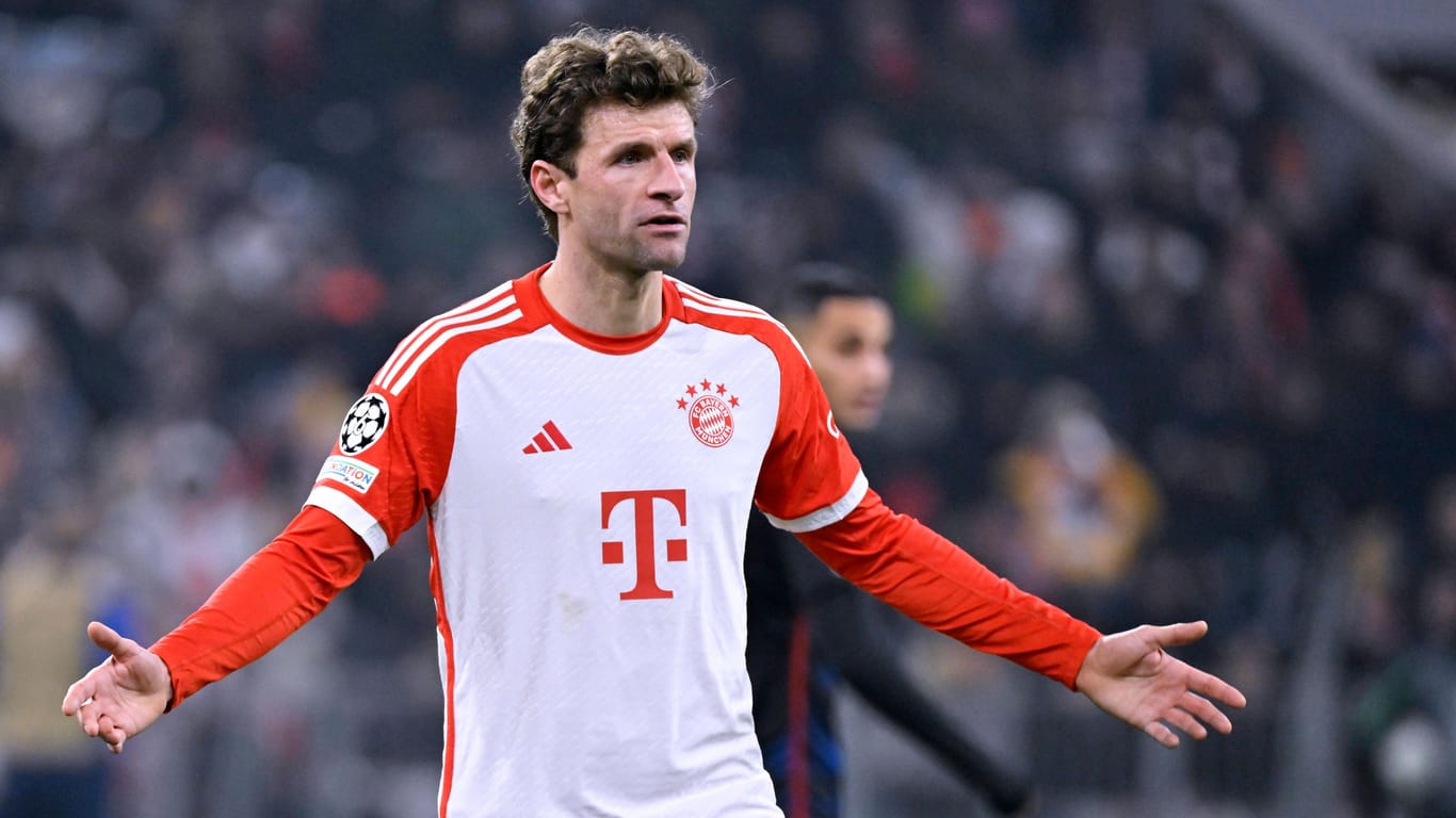 Thomas Müller im Champions-League-Einsatz: Der deutsche Rekordmeister sieht seine Zukunft nicht in einer Super League.