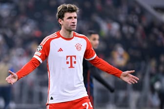 Thomas Müller im Champions-League-Einsatz: Der deutsche Rekordmeister sieht seine Zukunft nicht in einer Super League.