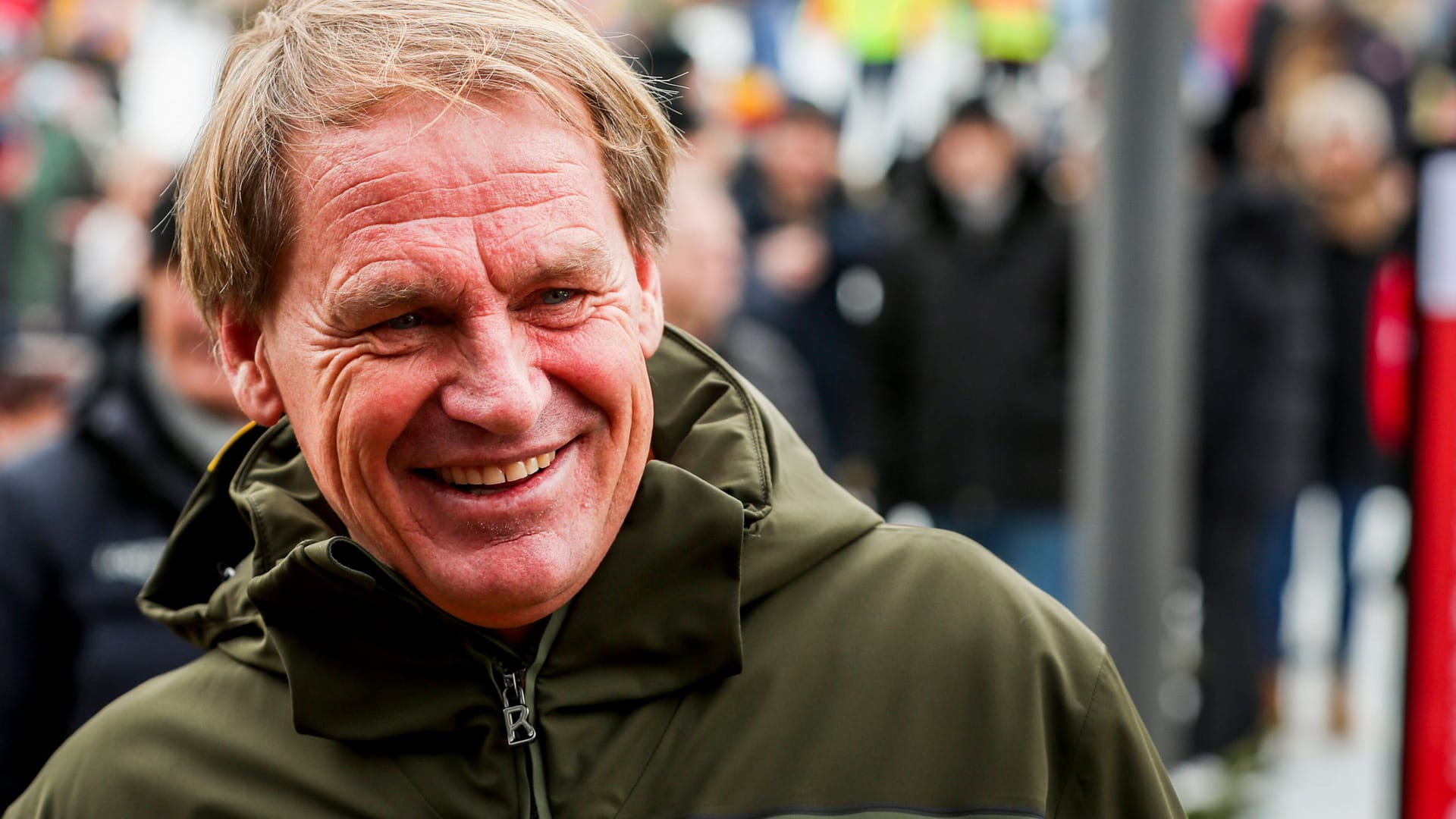 Markus Wasmeier als Gast beim Hahnenkammrennen in Kitzbühel (Archivbild).