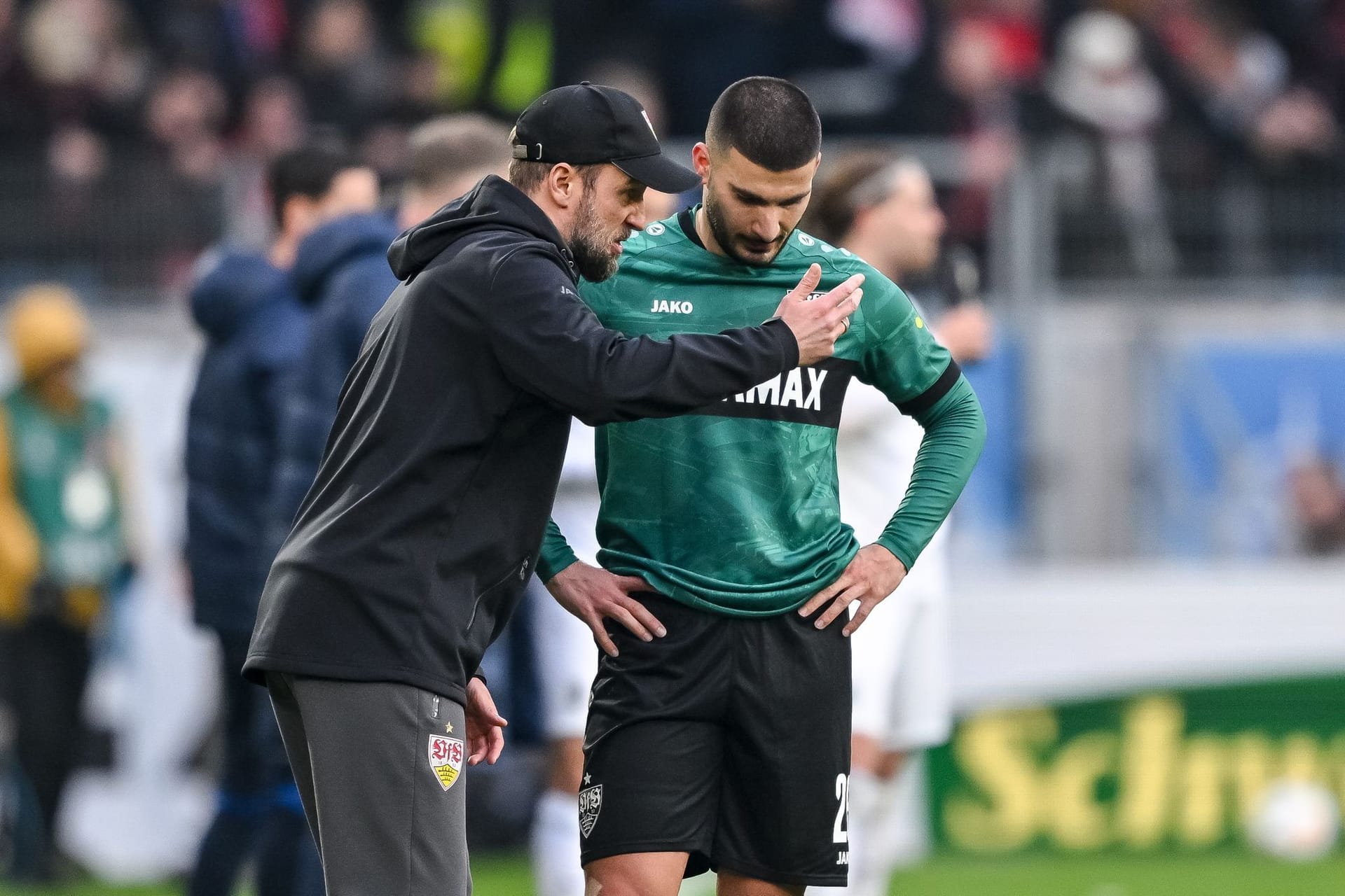 Sebastian Hoeneß und Deniz Undav