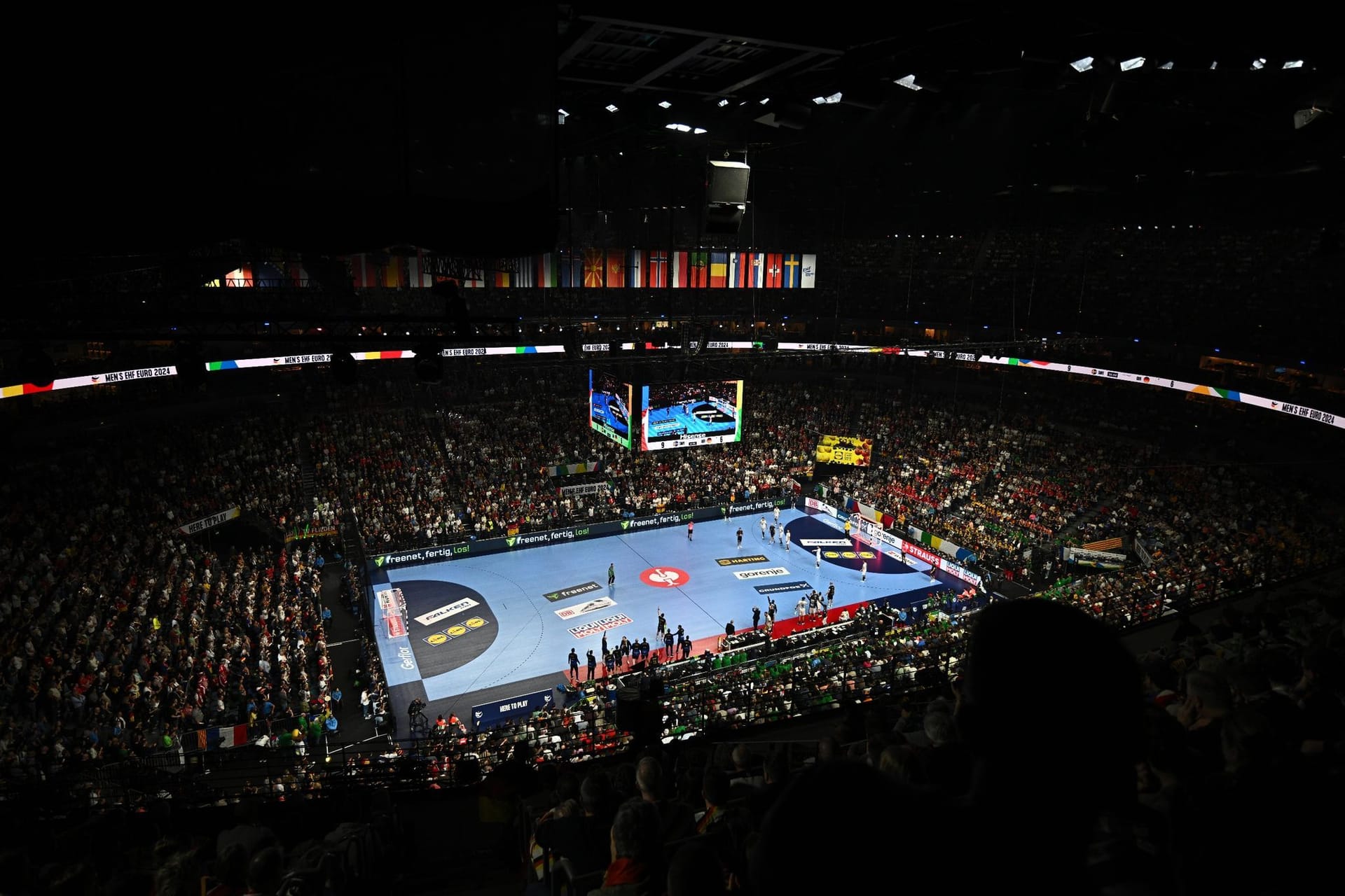 Handball-Spiel in Deutschland