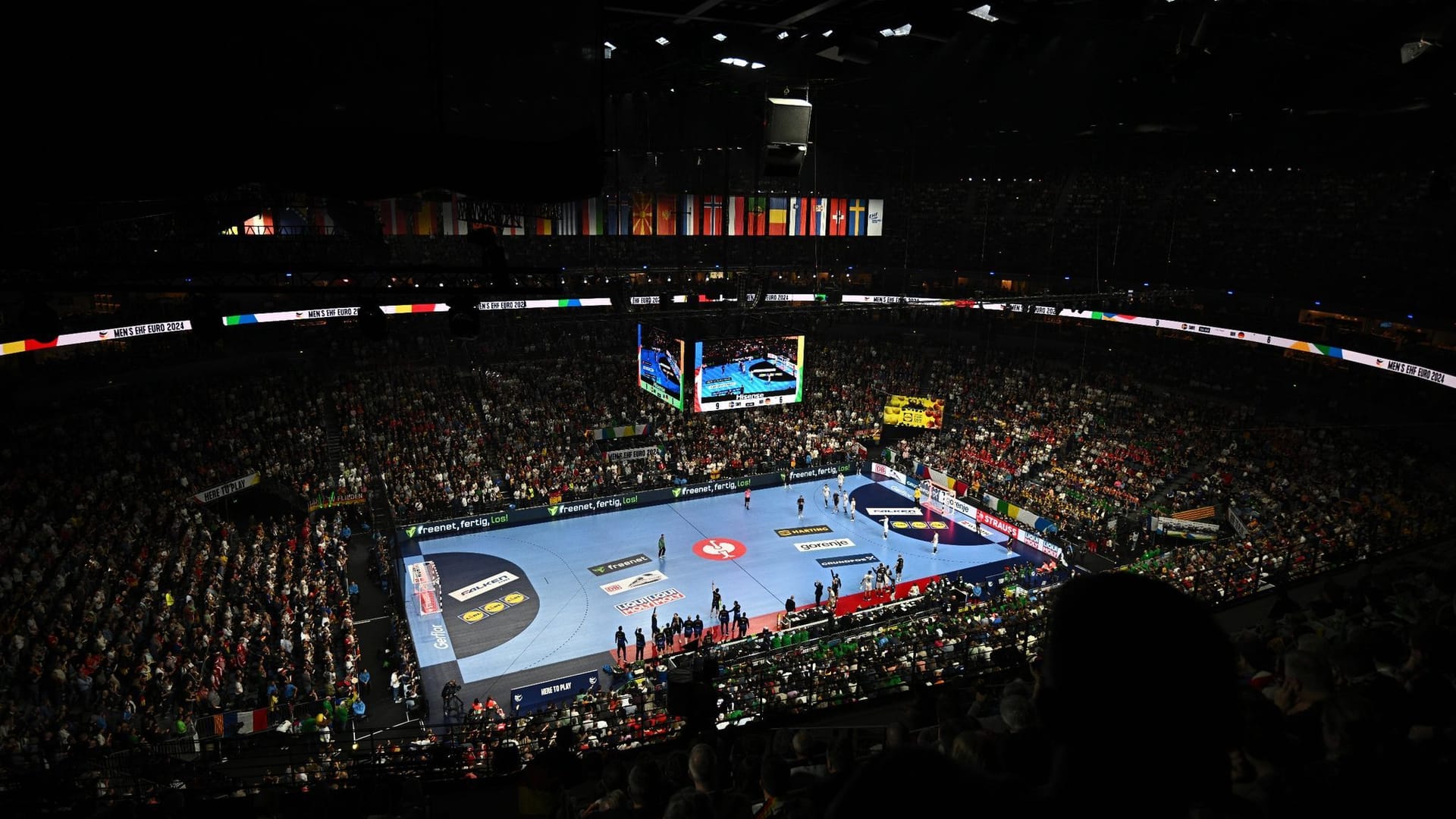 Handball-Spiel in Deutschland