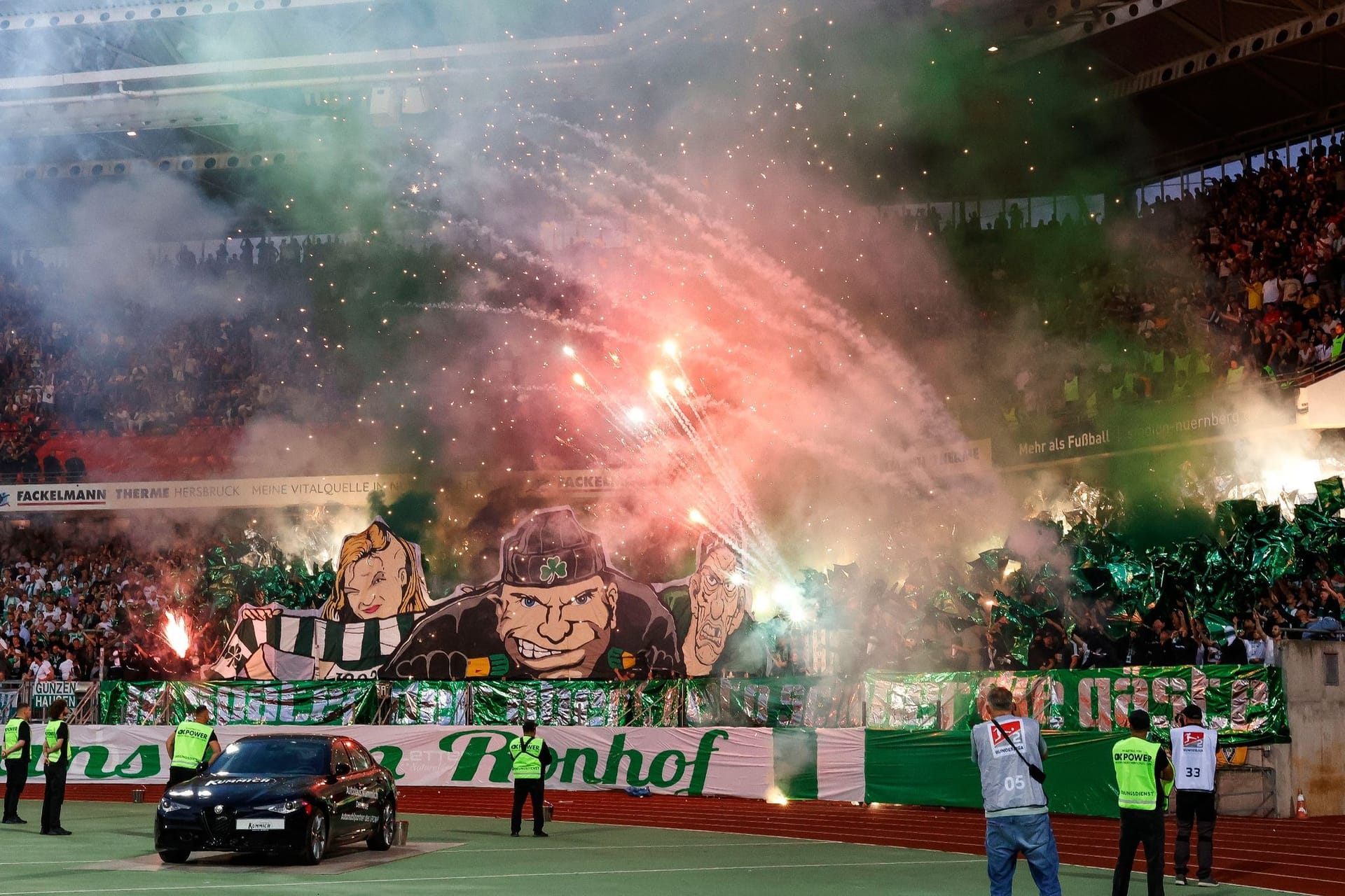 SpVgg Greuther Fürth - Pyrotechnik