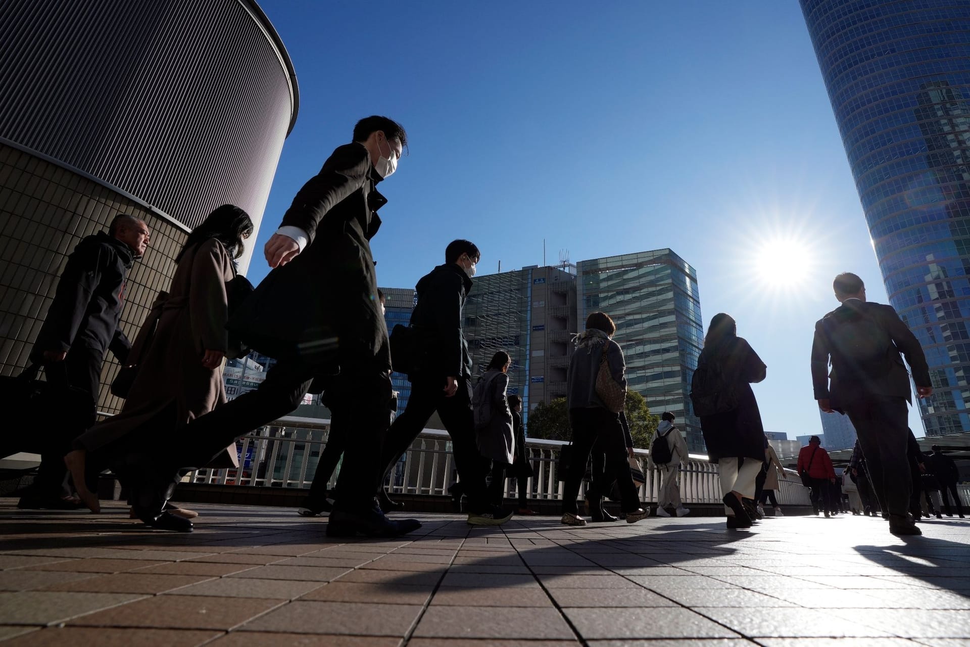 Menschen in Tokio