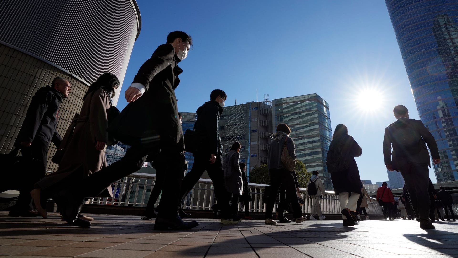 Menschen in Tokio Menschen in Tokio