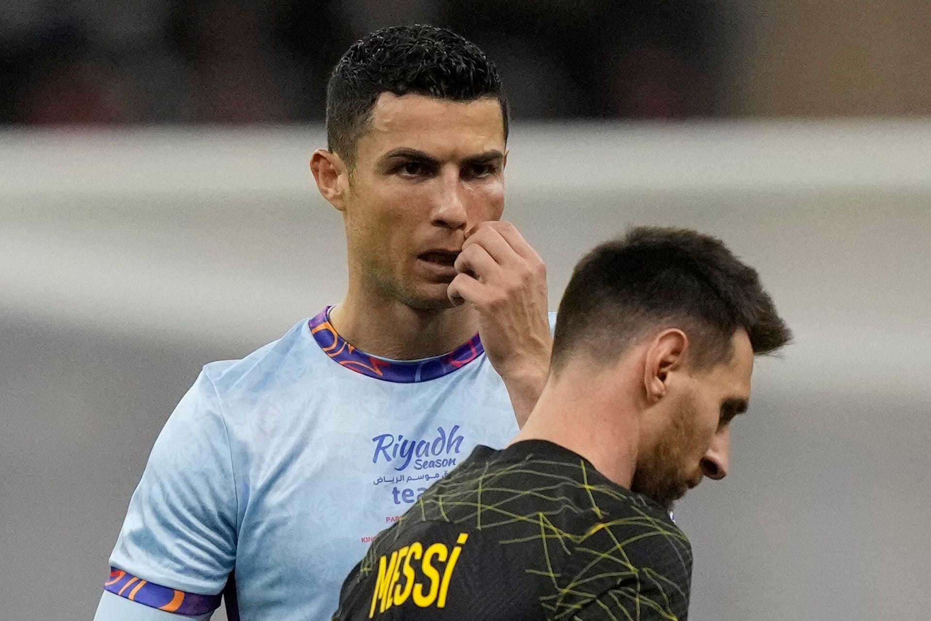 Cristiano Ronaldo und Lionel Messi