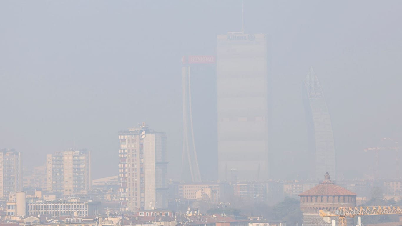 Smog in Italien (Archivbild): Die EU hat sich auf neue Grenzwerte geeinigt.