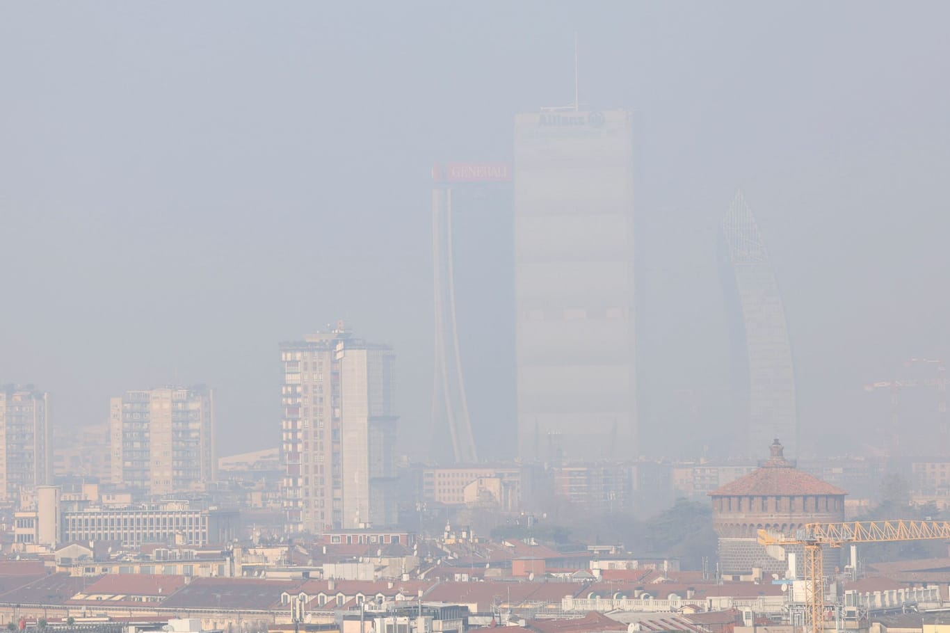 Smog in Italien (Archivbild): Die EU hat sich auf neue Grenzwerte geeinigt.