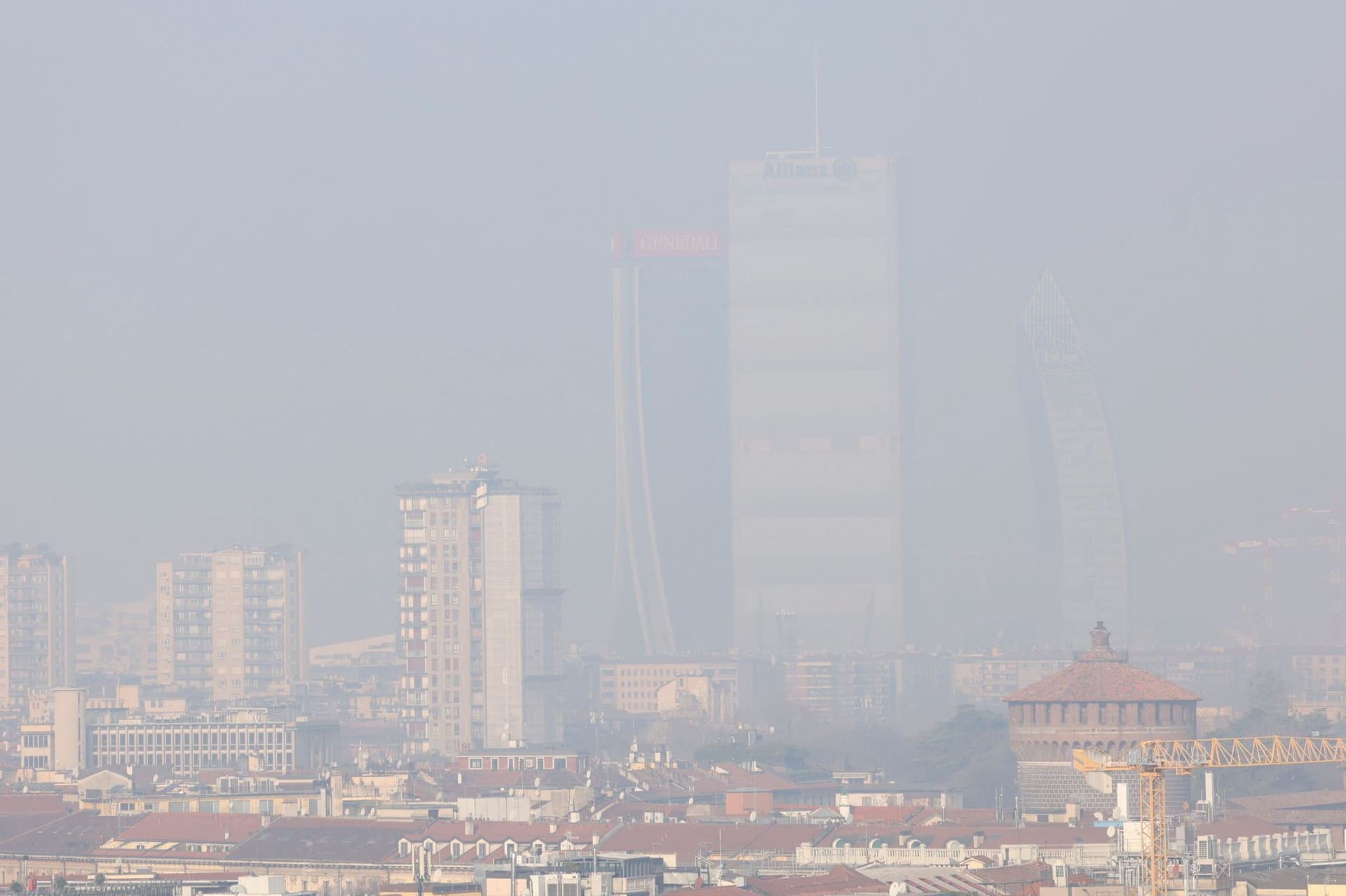 Smog in Italien (Archivbild): Die EU hat sich auf neue Grenzwerte geeinigt.