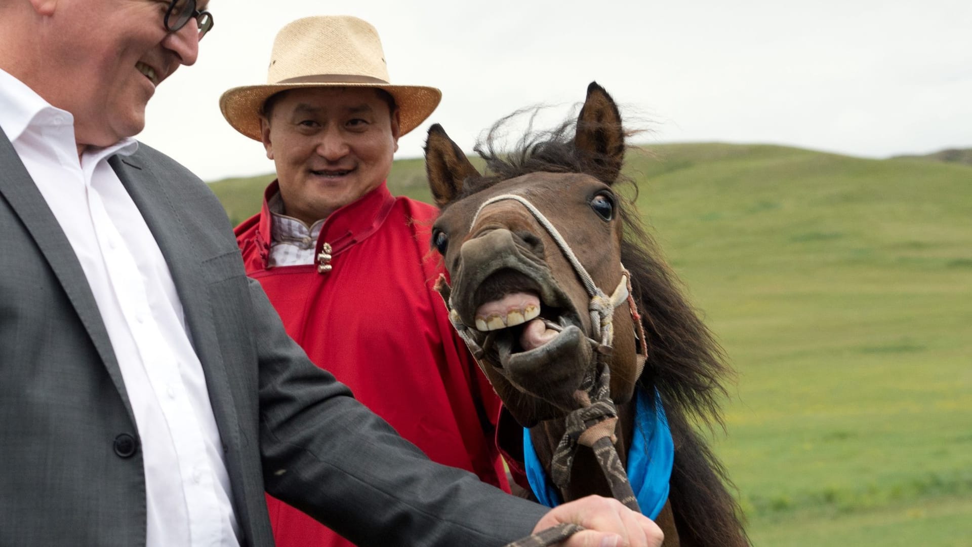 Steinmeier in der Mongolei Steinmeier in der Mongolei