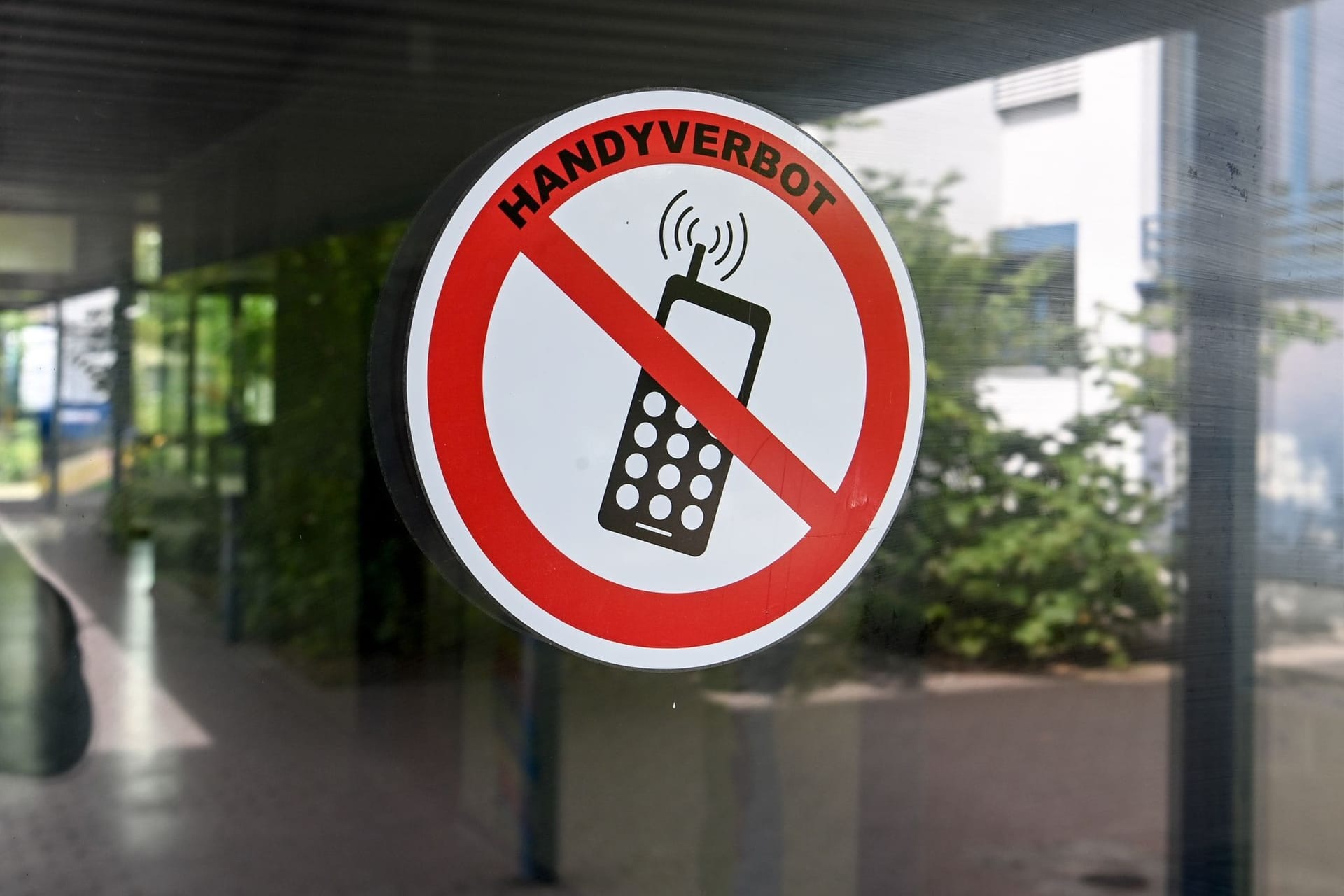 Handyverbots-Schild