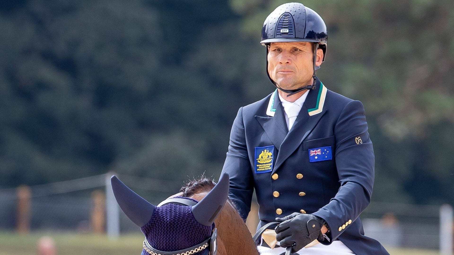 Shane Rose: Der australische Olympia-Teilnehmer sorgte für einen kuriosen Ritt. Shane Rose: Der australische Olympia-Teilnehmer sorgte für einen kuriosen Ritt.