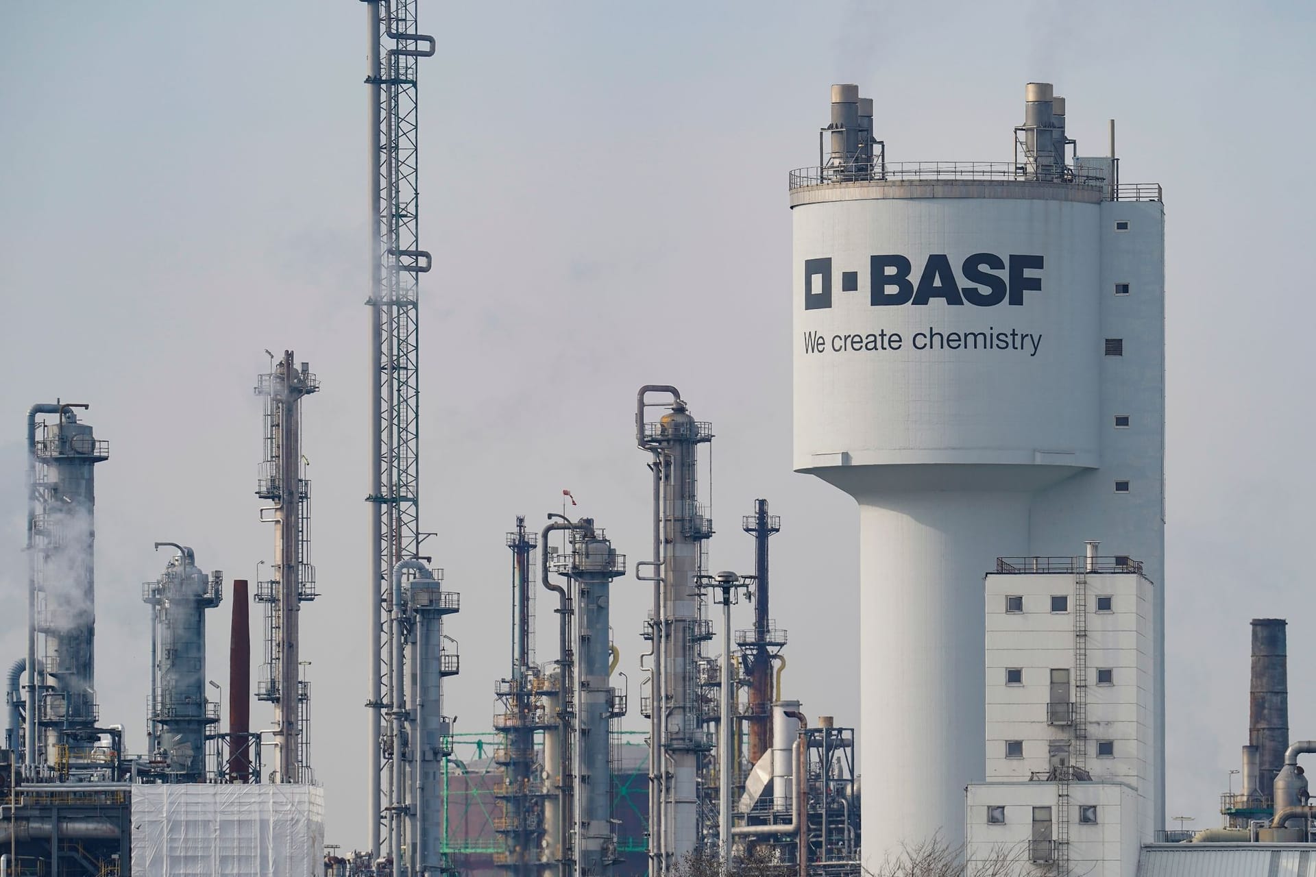 BASF-Anlage in Ludwigshafen