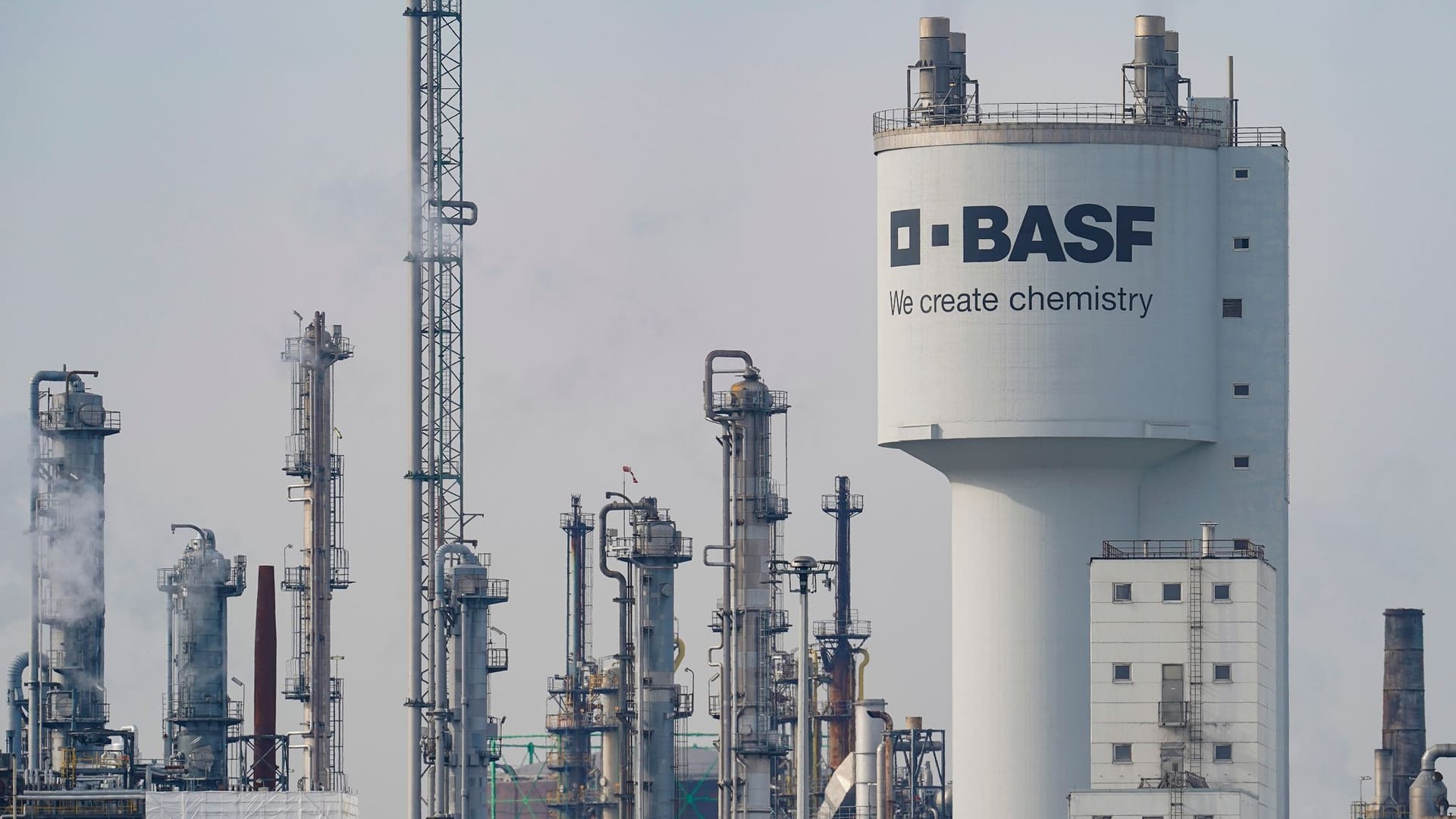 BASF-Anlage in Ludwigshafen