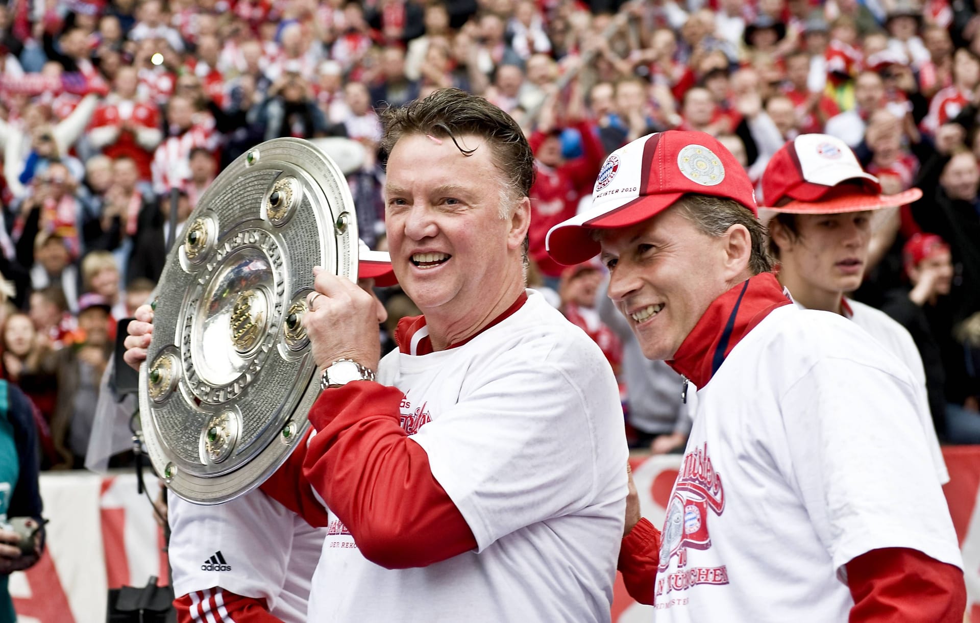 Louis van Gaal und Andries Jonker (r.): Beide arbeiteten zusammen beim FC Bayern.